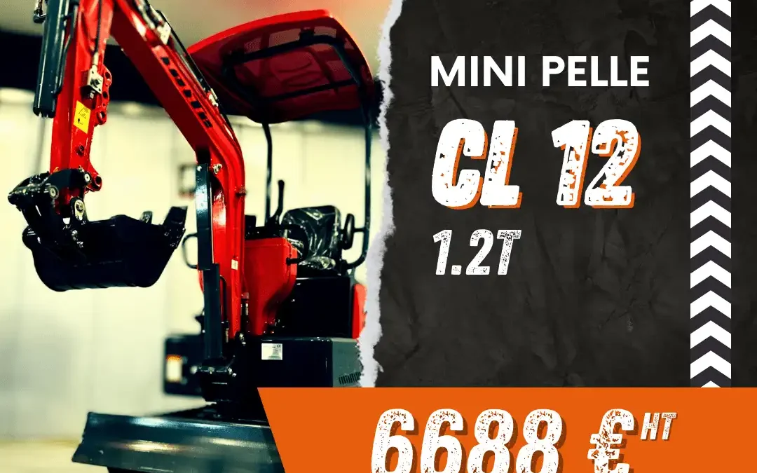 Mini Excavator 1.2T CL 12